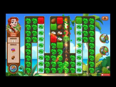 Lost Island Blast Adventure Level 1363 NO BOOSTERS - A S GAMING ✔