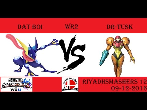 RS12 - Dr Tusk (Samus/Bowser) VS Dat Boi (Greninja/Bayonetta)- Winners Round 2