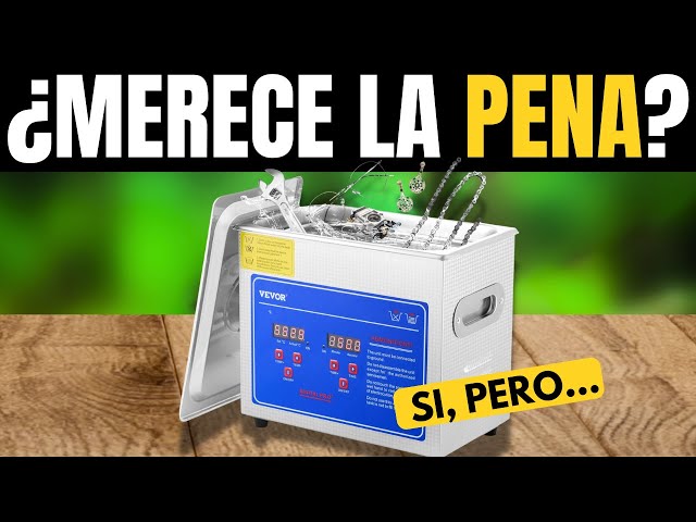 Vídeo relacionado con VEVOR Limpiador Ultrasónico 6 L, Máquina de Limpieza Ultrasónica Profesional con Cesta de Limpieza y Pantalla Digital, Acero Inoxidable, 120 W y 40 kHz, para Relojes y Joyas, 380 x 180 x 295 mm