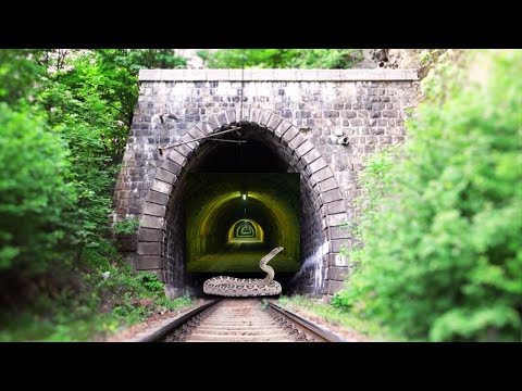 Rail traffic in Romania   Snakes, tunnels, bridges   National Park Jiului