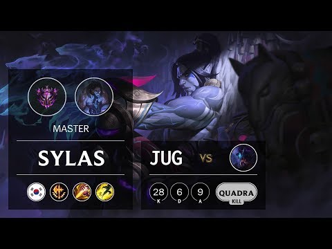Sylas Jungle vs Rek'Sai - KR Master Patch 9.14