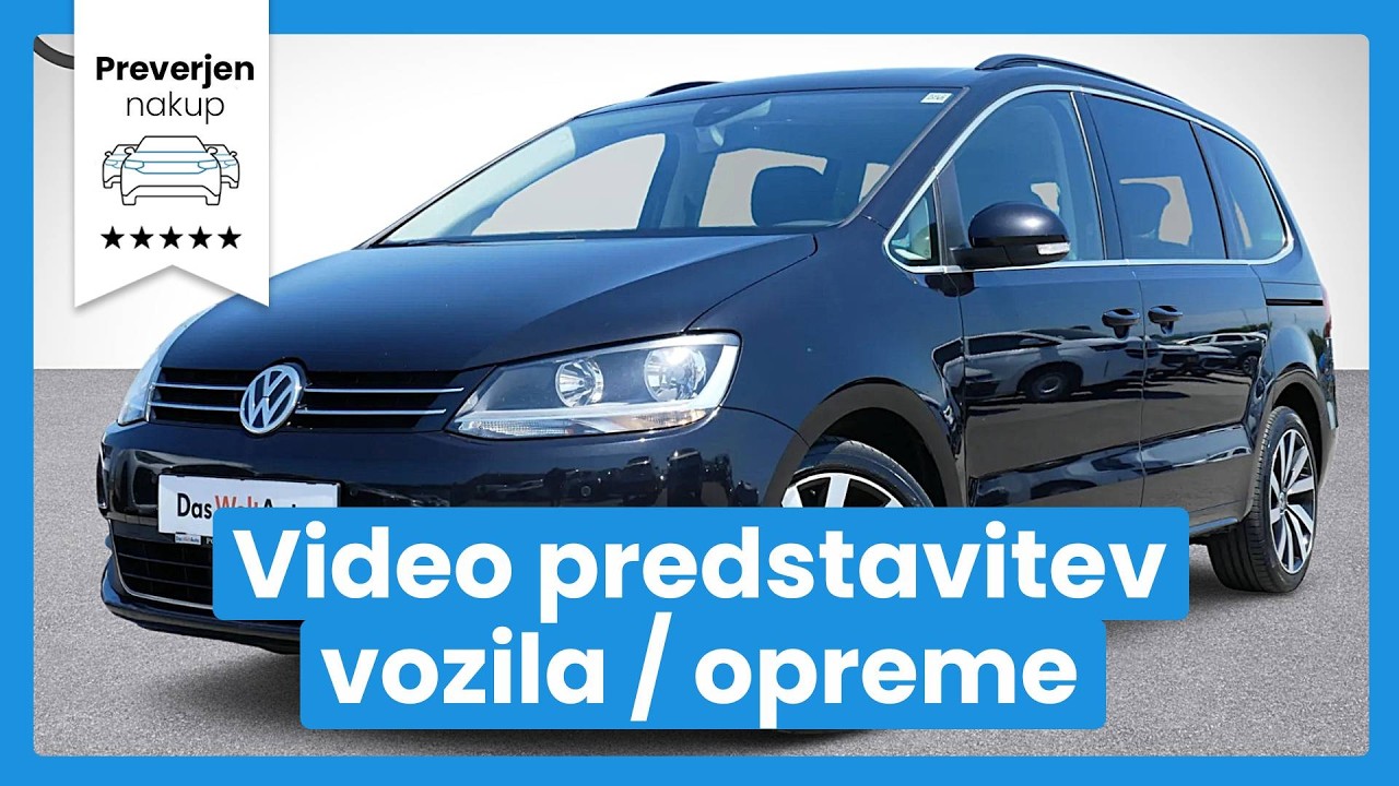 Volkswagen Sharan Comfortline 2.0 TDI