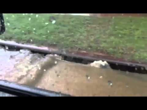 Raw Video: Flash flooding in Moore