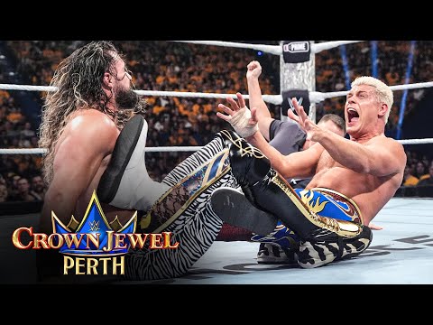 Cody Rhodes vs. Seth Rollins | WWE Crown Jewel Title Match: Crown Jewel 2025 highlights