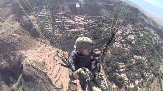 preview picture of video '2013 November. Paragliding in Aguergour, Morocco. Day 1.'