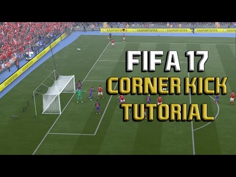 Fifa 17 CORNER KICK Tutorial: New Corner Kick - BEST CORNER TACTIC