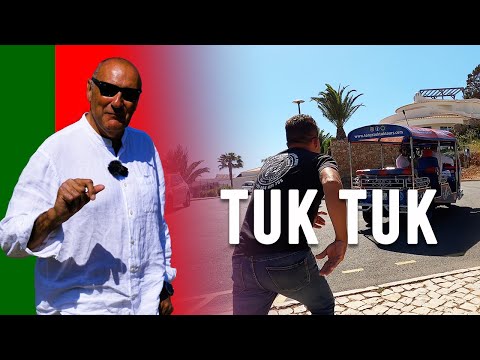 Tuk Tuk Trip Albufeira | Algarve Portugal Old Town, New Town, Marina, Hidden Beaches
