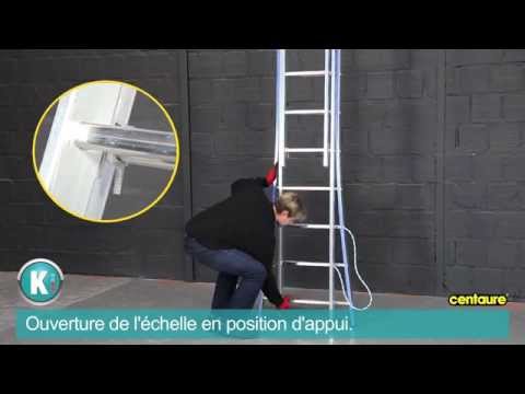 Centaure - Echelle transformable 3 plans KET3