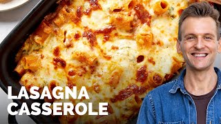 Lasagna Casserole | Same great taste but less work!
