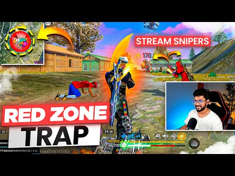 Another Year… Another Stream Sniper..😂 Danger Zone Trap - FreeFireTelugu - MBG ARMY