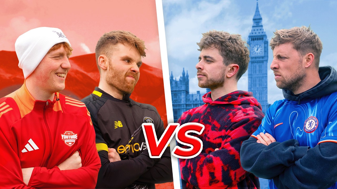 NORTH vs SOUTH Football Challenges 2