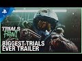 Trials Rising - Biggest Trials Ever: Live Action Trailer | PS4