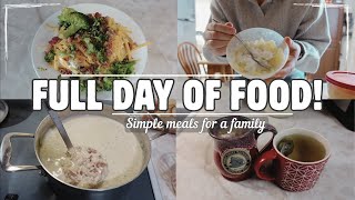 WHAT WE EAT FOR BREAKFAST, LUNCH, & DINNER! | Simple meal ideas
