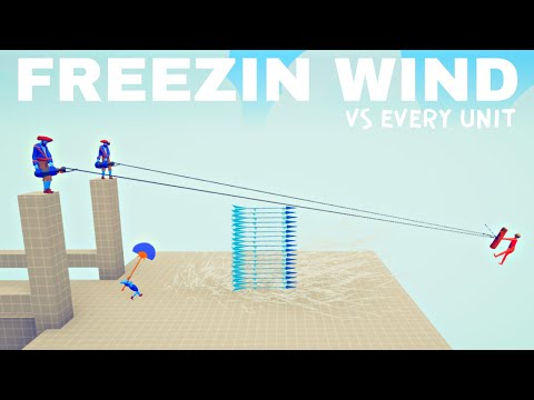 Freezing Wind VS Every Unit : TABS - Totally Accurate Battle Simulator