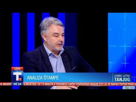 Владан Глишић -Гостовање у емисији "ДОБРО ЈУТРО ТАНJУГ" -  12.03.2023.