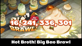 【CookieRun:  Kingdom】 - How Broth! Big Bao Brawl 16B - 巨无霸饺子大骚动 1600万