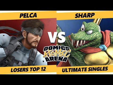 Domics Atomic Arena SSBU - NEST | Sharp (Wolf, K Rool, Kirby, Marth) Vs. Pelca (Mario, Snake) Top 12