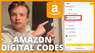 Where To Find Digital Code On Amazon (MOBILE 2024)