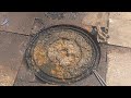Full Manhole Unblock DAMAGED DRAIN