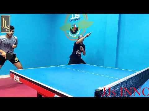 practice session JJs INNOVATIONS Table tennis academy