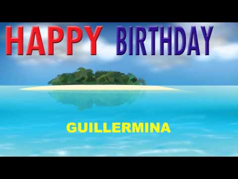 Guillermina - Card Tarjeta_998 - Happy Birthday