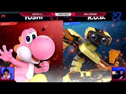 VS Weekly 10/31/19 - Grand Finals - AMG | 8BitMan (ROB) vs ZekeTRP (Yoshi) - SSBU