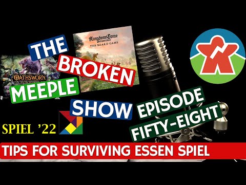 The Broken Meeple Show - Episode 58 - Tips for Essen Spiel