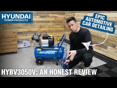 The HY3050V 50L Air Compressor | Reviewed By EPIC AUTOMOTIVE CAR DETAILING