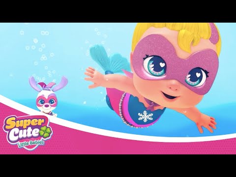 🌟 NEW! 🌟 SUPERCUTE LITTLE BABIES - 🏖 Beach Day 🧜‍♀💦  [3x8] 🍀🍼 | CARTOON for KIDS in ENGLISH