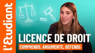 Licence de droit : débouchés, cours, profils des admis – l’Etudiant