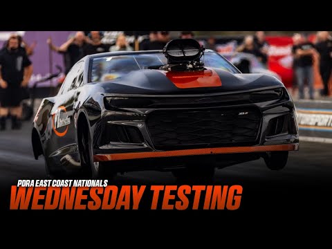 PDRA East Coast Nationals - Wednesday Testing Highlights