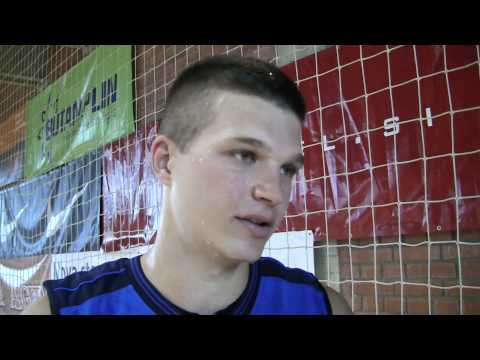 kosarka.si: Dino Murič ob začetku prirav Union Olimpije (7.8.2011)