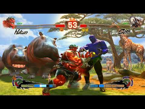 AI Tournament - Ultra Street Fighter IV - Round 2 - Hakan vs Seth
