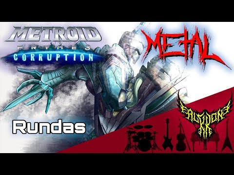 Metroid Prime 3: Corruption - Theme of Rundas 【Intense Symphonic Metal Cover】