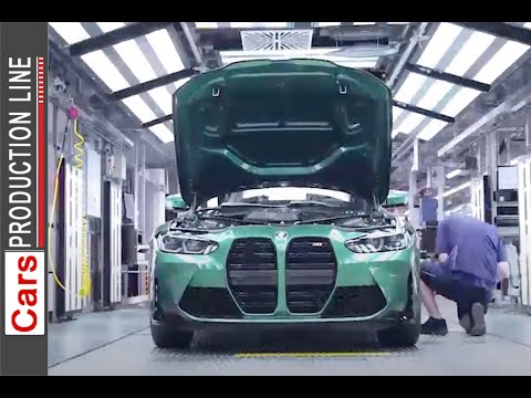 New 2021 BMW M3 starts production at the Munich plant in Germany