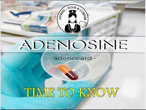 Adenocor adenosine injection 6mg 2ml