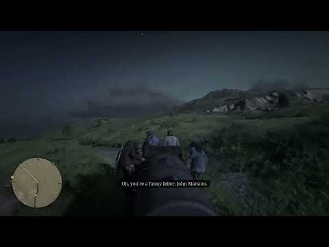 RDR2 John hits a plank of wood and dies