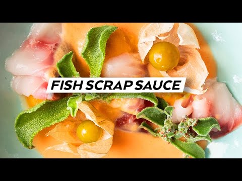 ZERO WASTE technique - HOW to use FISH SCRAPS in your sauce