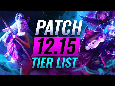 FULL Patch 12.15 Rundown & Tier List: Thresh BUFFS - League of Legends Season 12