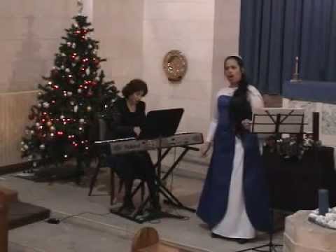 Esther Adam (Soprano), singing Ave Maria - Sacred Aria by F.Liszt