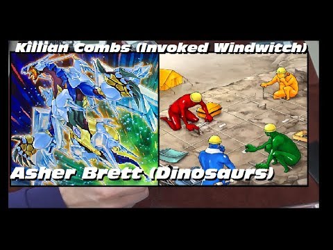 Killian Combs (Invoked Windwitch) Vs Asher Brett (Dinosaurs) - Plus One Gaming Feature Match