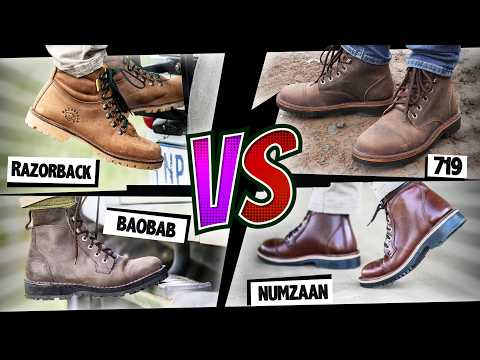 719 VS Numzaan VS Baobab VS Razorback // Jim Green Footwear