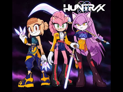 Team Huntrix | Sonic x KPop Demon Hunters Comic Dub (Art by @Kiioki11)