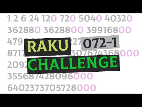 Trailing zeroes in a factorial — Raku Challenges Week 72, Issue 1