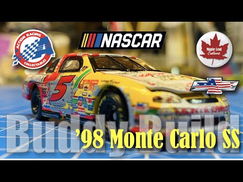 Action '98 Monte Carlo SS (196) Buddy Build with Shorter's Diecast
