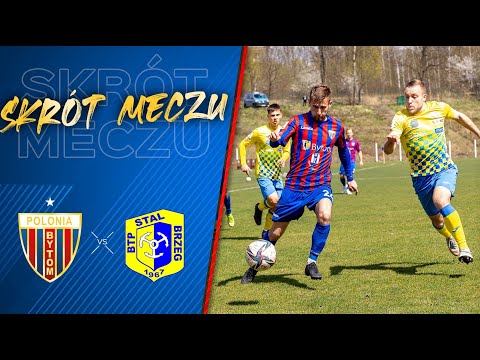 Skrót: BS Polonia Bytom - BTP Stal Brzeg 3:2 (2:1) 16.04.2022r. (3 Liga)
