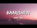 Baarishein (Lyrics) | Anuv Jain.
