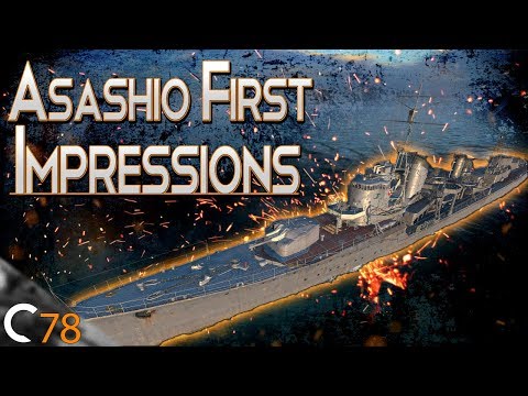 Asashio Early Access Gameplay + Thoughts | World of Warships