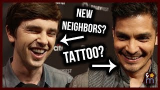 THE GOOD DOCTOR Cast Talk THAT TATTOO, Neighbors & Craziest Medical Cases in Season 1 | Paleyfest video