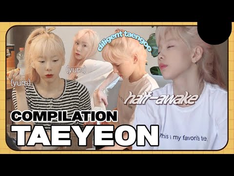SNSD Taeyeon's morning routine V-log💗
